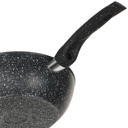 Сотейник 260мм 82мм Гранит пласт/руч. с кр. (п/у), ст2611аг