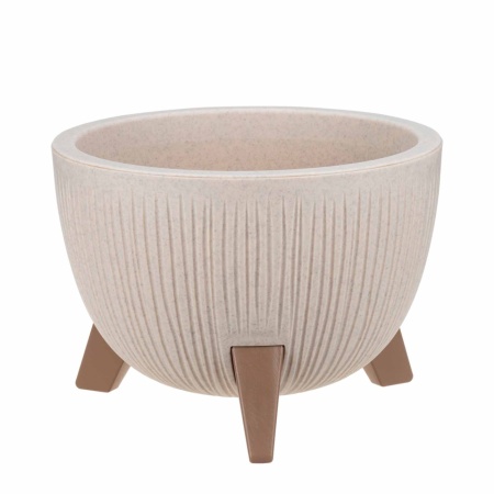 Кашпо ПЕТАЛИС D250мм 4,2л Беж.мрамор