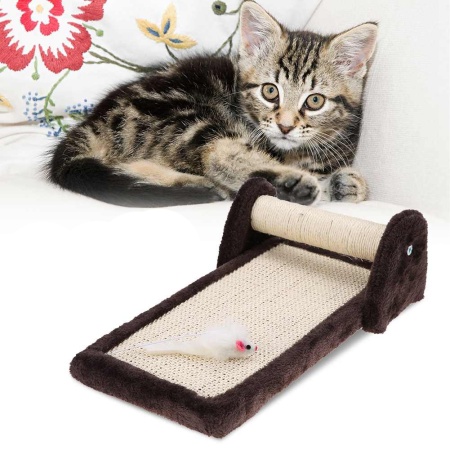 Когтеточка с игрушкой для кошек 42*20*10см ТТ69943