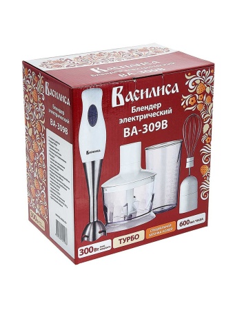 Блендер 300 Вт ВАСИЛИСА ВА-309В 