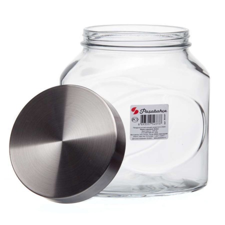 Банка 1,0л с крышкой ELIPS 80393 SL/St
