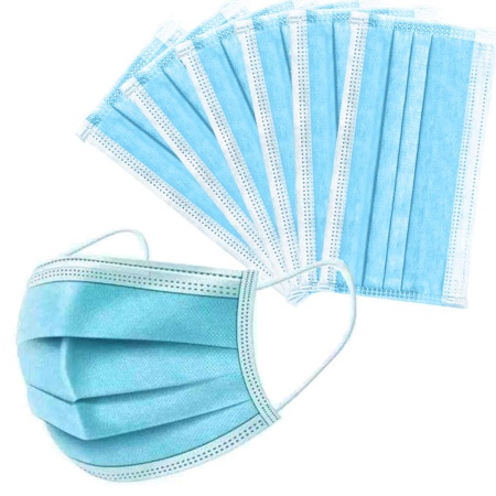 Маска защитная 3-х слойная 1*60*50