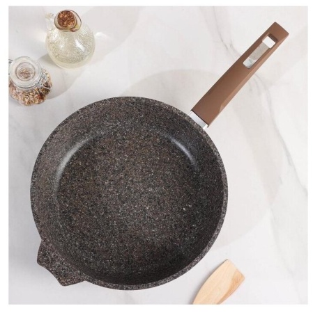 Сковорода 260мм с антип. покрытием АП Премиум мокко