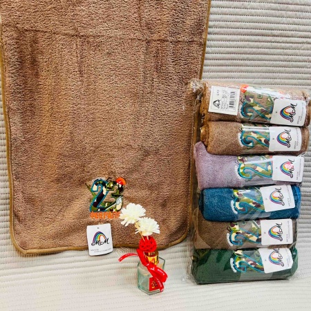 Полотенце 35х75 23 Февраля, микрофибра