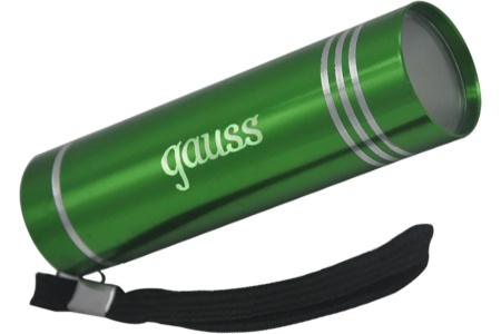 Фонарь ручной Gauss 2W 120lm 3xR03 GF108