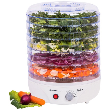Сушилка для овощей и фруктов 240Вт FIRST 5 поддонов 