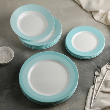 Сервиз столовый 18пр BANQUISE 6 перс.  60193