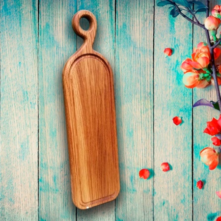 Доска разделочная 46х13х2см ДомВуд Дуб Д103