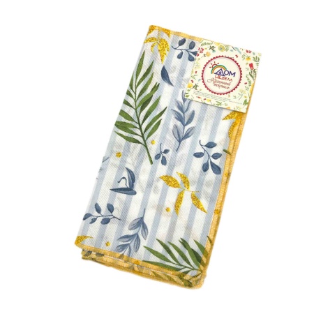 Набор салфеток 3шт 30*30 ДомВелл рогожка Розмарин 3064/1