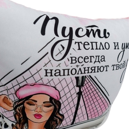 Подушка 35*35 ДомВелл габардин, поплин Тепло и уют