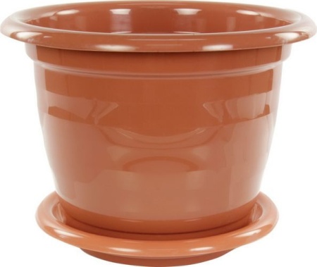 Горшок 5,0л цв. "Виола" коричневый
