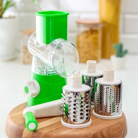 Овощерезка роторная с 3 насадками  РД86216