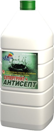Грунтовка Супергрунт 100 + антисепт. 1,0кг