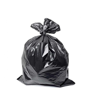 Пакеты для мусора 180л ПВД 50мкм "Вектор М" черный 1шт