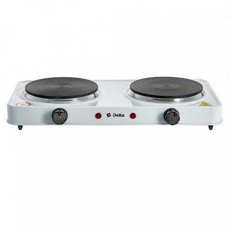 Плита электрическая 2 конфорки диск DELTA D-706 