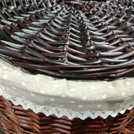 Корзина для белья 37х46см РД82119