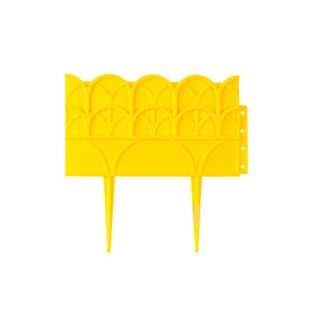 Бордюр для  цветников-желтый 14х310см