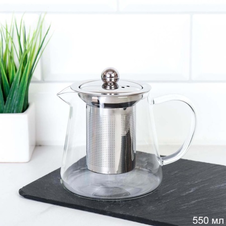 Чайник заварочный с ситом 550мл LCTP2601