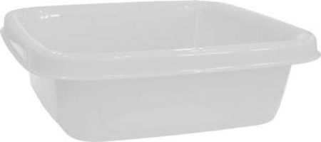 Таз 10л квадрат Step белый