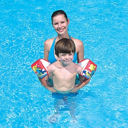 Нарукавники для плавания 23х15см "Черепаха",  от 3-6лет, Bestway