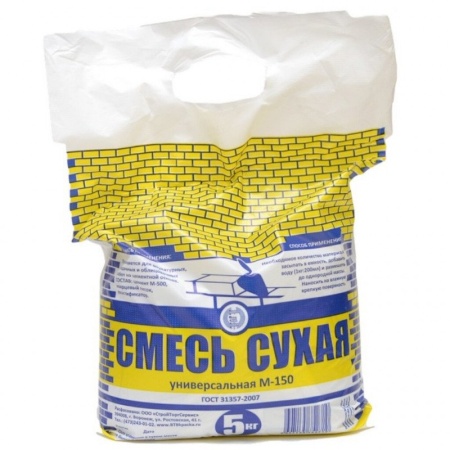 Смесь строит. М150 цемент/песок 3кг В.