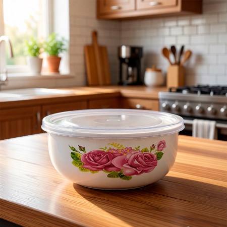Миска с крышкой 2,8л 20см РД27869