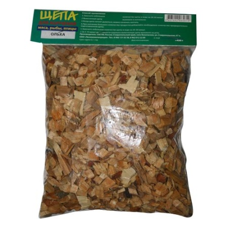 Щепа для копчения Ольха 3дм3