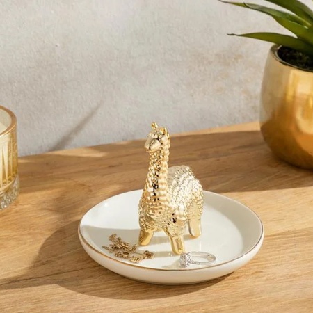 Держатель ювелирных изделий 11,5x11,5x9,3см Sweet Animals Золотой