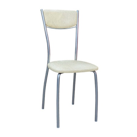 Стул "Веста МС" белый мрамор на светлом муссе