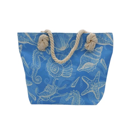 Сумка пляжная на молнии  46х37см РД53091 Море