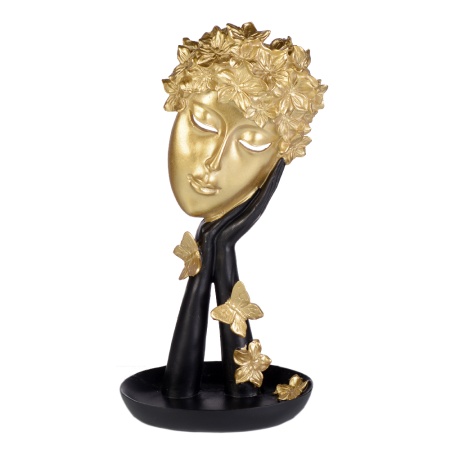 Статуэтка 15х10х28,5 XL21002 Black 