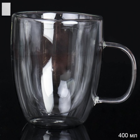 Кружка 400мл с двойными стенками LCWB5712 