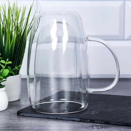 Кружка 450мл с двойными стенками LCWB5719 