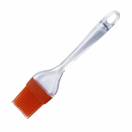 Кисточка кулинарная 20см, пластик+силикон  РД 51196