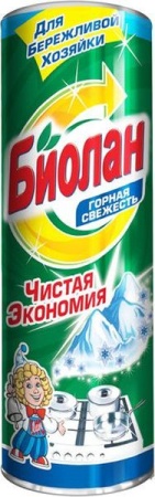 Средство чистящее 400г БИОЛАН Горная свежесть