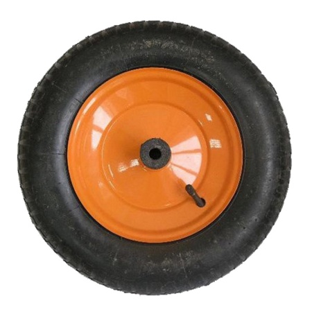 Колесо для тачки 12410, камерное, 3.25/3.00-8, с подшипником 20 мм, обод металл.