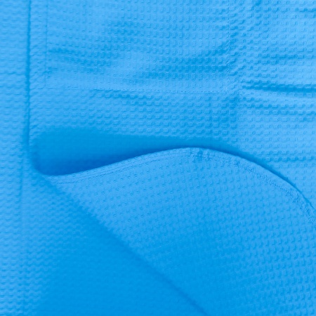 Килт для бани ДомВелл вафелька голубая