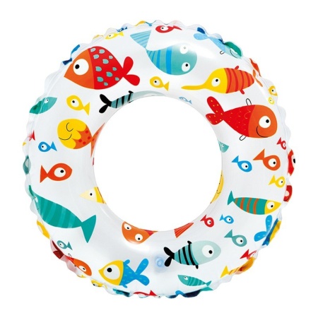 Круг надувной для плавания 51см "Яркий" 3 вида  Intex 