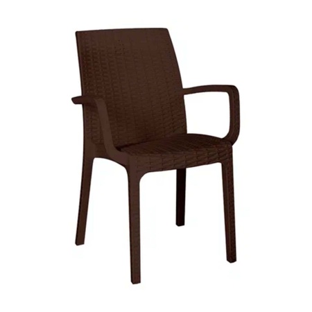 Стул RATTAN Ola Dom коричневый