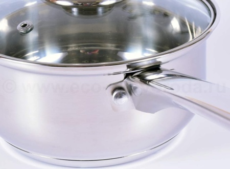 Набор посуды нержавеющая сталь, 3пр ГРЕТТА (1,6л +2,2л + 4,2л)