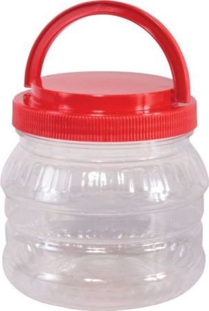 Банка 1,0л с ручкой ПЭТ 