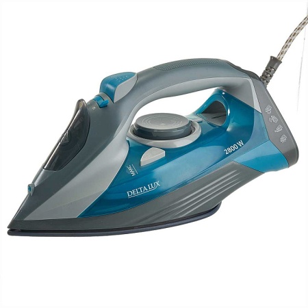 Утюг 2800Вт DELTA LUX  DE-3002 в ассорт. 