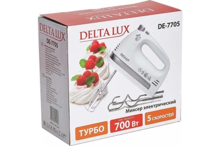 Миксер 700Вт DELTA LUX DE-7705 