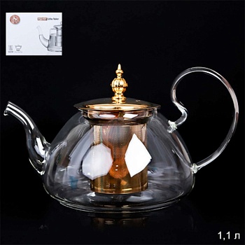 Чайник заварочный с ситом 1100мл LCTP5560 Восточный 696027