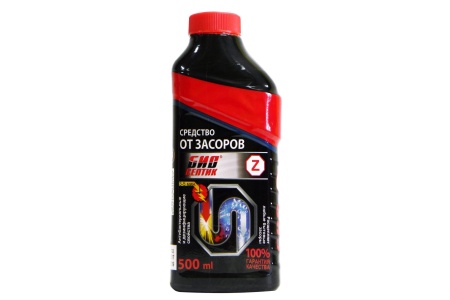 Средство от засоров 500мл Биосептик-Z 