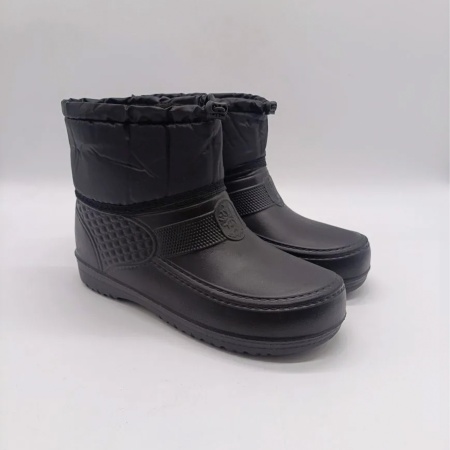 Галоши мужские высокие, арт. 17, размер 43, цвет черный