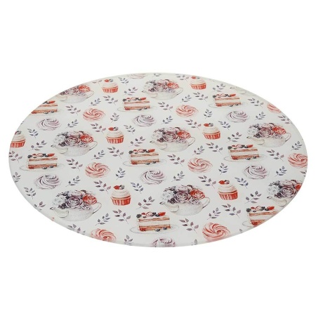 Блюдо 32см вращающееся для сервировки  "Кондитерская"