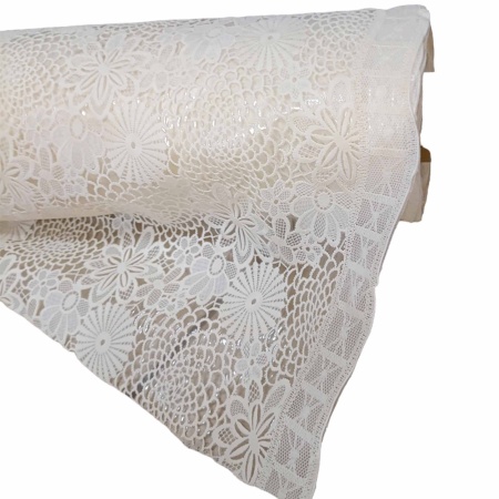 Клеёнка ажурная без основы 1,37м х20м  (цена за 1м) РД86933