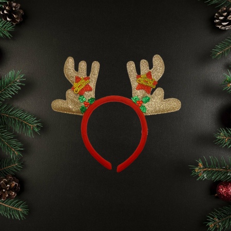 Ободок маскарадный 23х23см РД19637