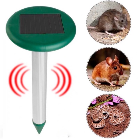 Отпугиватель грызунов и змей на солнечной батарее